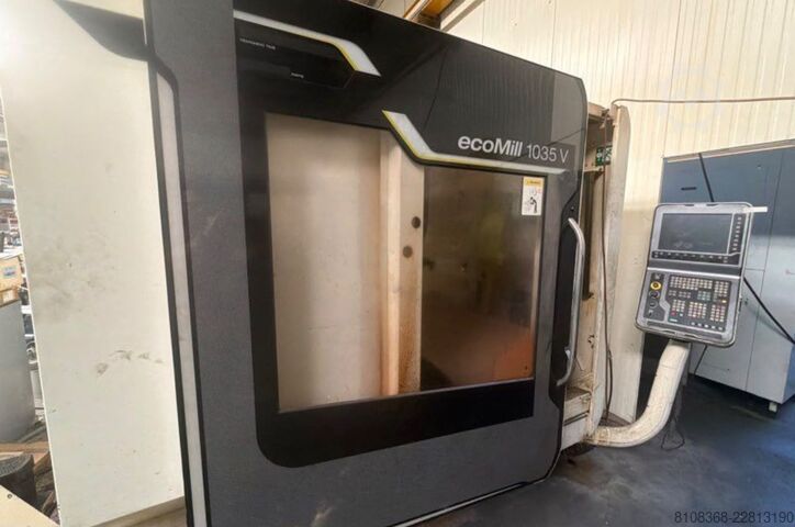 Lóðréttur vinnslumiðstöð DMG MORI 1035v ecomill