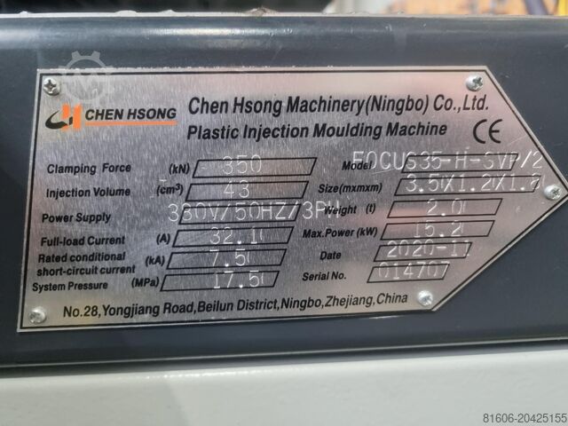 CHEN HSONG FOCUS 35-H-SVP/200