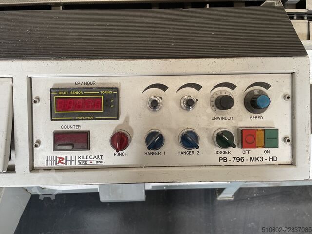 Máquina de encuadernación y calandrado RILECART PB-795-MK3 - HD