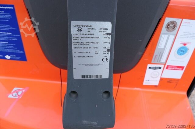 मैनुअल स्टैकर bt SWE 080L Batterie 26/2024