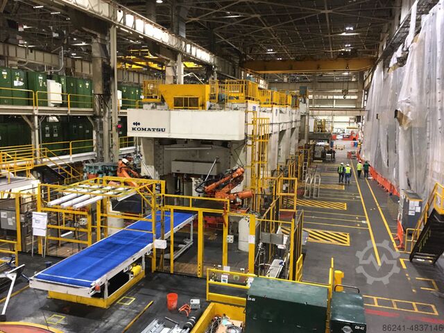 Штамповочный пресс класса А весом 1000 тонн KOMATSU E4S1000-MB