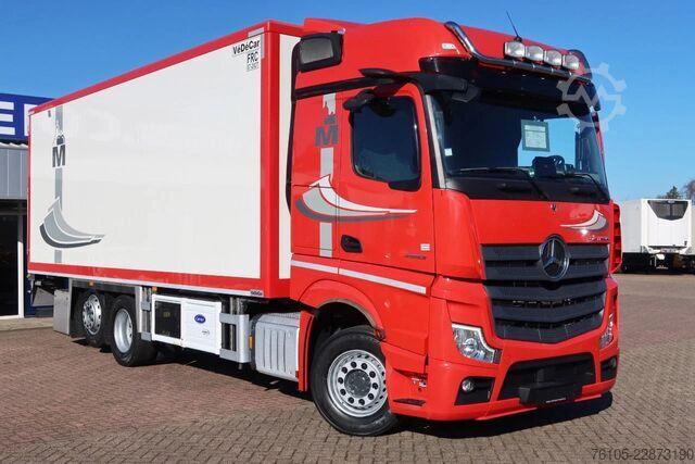 Transporte refrigerado/congelado Mercedes-Benz Actros 2653 2653 LL Koel/Vries. Cherau Aanhange...