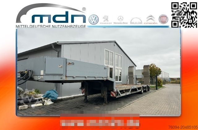 Ημιρυμουλκούμενο χαμηλής φόρτωσης MEUSBURGER MTS-2 Tieflader RADMULDEN