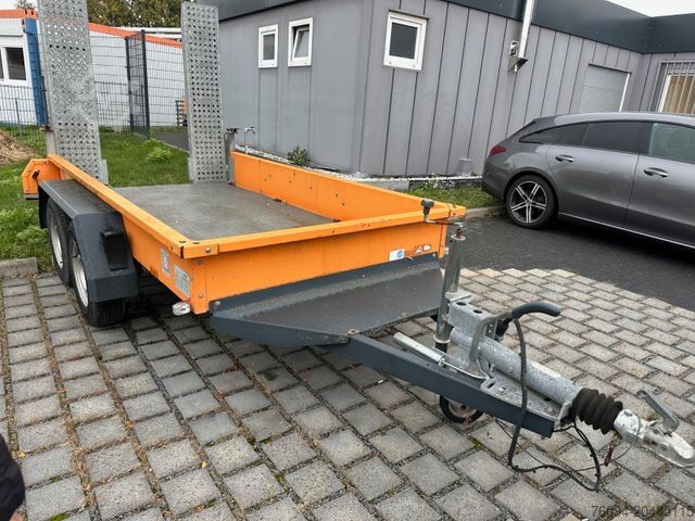 Tieflader Anhänger FLIEGL TTS 30-30 Tandem Rampen