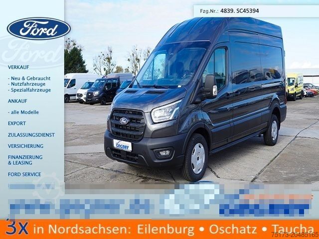 Kastenwagen hoch FORD Transit 350L3H3 Trend AT HA Stndhz 2xS.Tür AHK