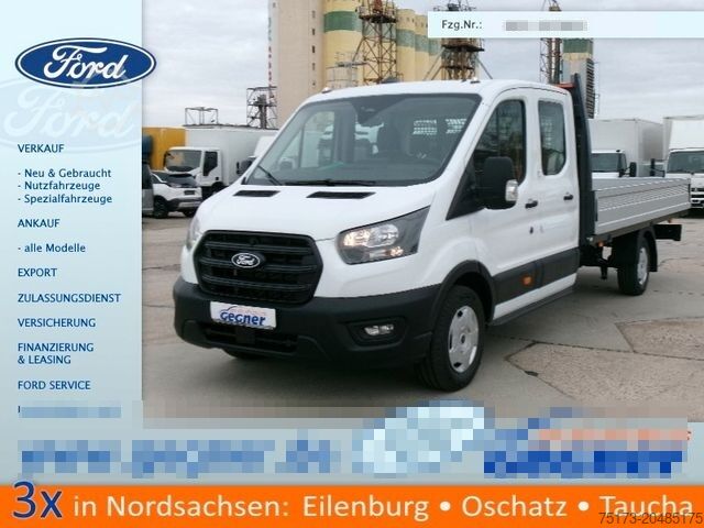 Pritschenwagen FORD Transit 350L5 Trend DoKa Pritsche Stndhz AHK Kam