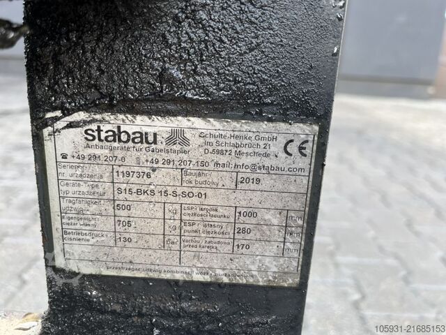 Zacisk do pianki Stabau S15-BKS 15-S-S0-01