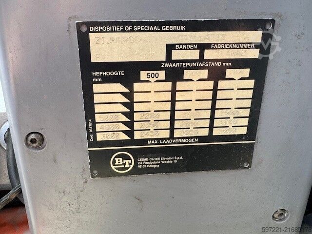 LPG Forklifts BT CBG 2.5