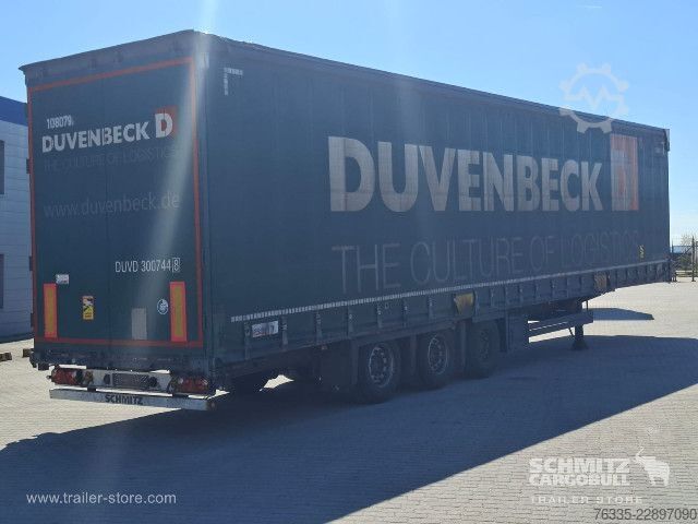 Avoin puoliperävaunu pressulla Schmitz Cargobull Curtainsider Mega