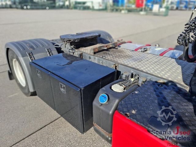 Gevaarlijke stoffen vrachtwagen Scania R 410 LA4x2MNA Full ADR Hydraulik Standklima TOP!!