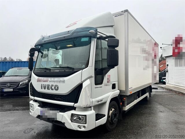 Koffer Iveco 75E-210 Box truck. 113,000 km!