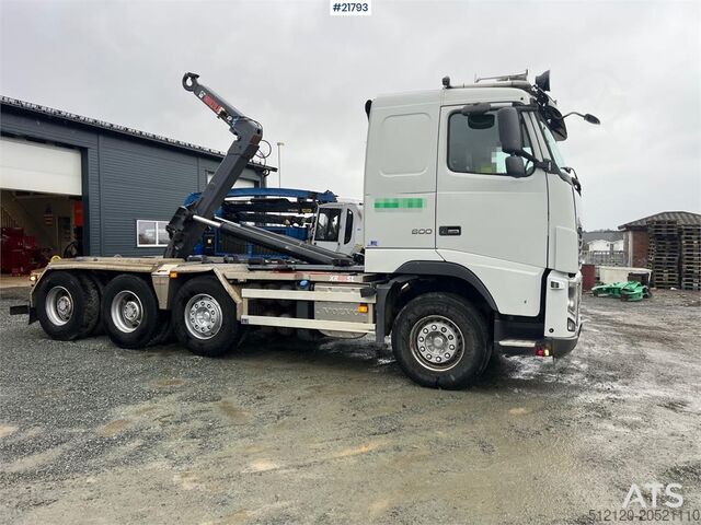 Haakarmsysteem Volvo fh16 8x4 pusher hook truck w/ 24T multilift Hook