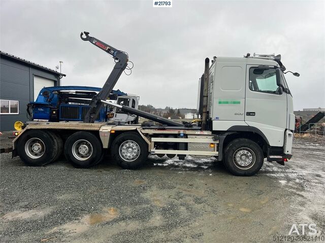 Haakarmsysteem Volvo fh16 8x4 pusher hook truck w/ 24T multilift Hook