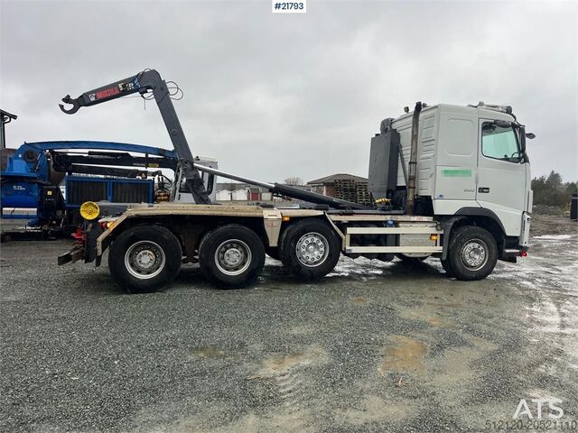 Haakarmsysteem Volvo fh16 8x4 pusher hook truck w/ 24T multilift Hook
