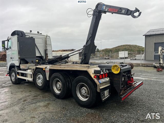 Haakarmsysteem Volvo fh16 8x4 pusher hook truck w/ 24T multilift Hook