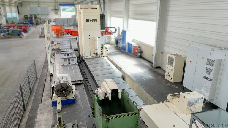 Universalus frezavimo ir gręžimo įrenginys SHW UF 6L