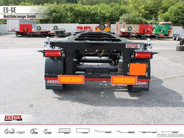 Auflieger-Wechselfahrgestell KÖGEL 3-Achs-Containerchassis 20'