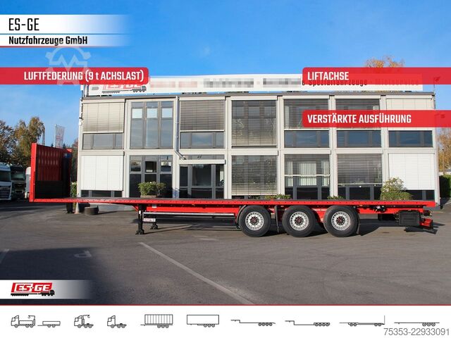 Auflieger mit Arbeitsbühne KÖGEL 3-Achs-Sattelanhänher Multi Chassis