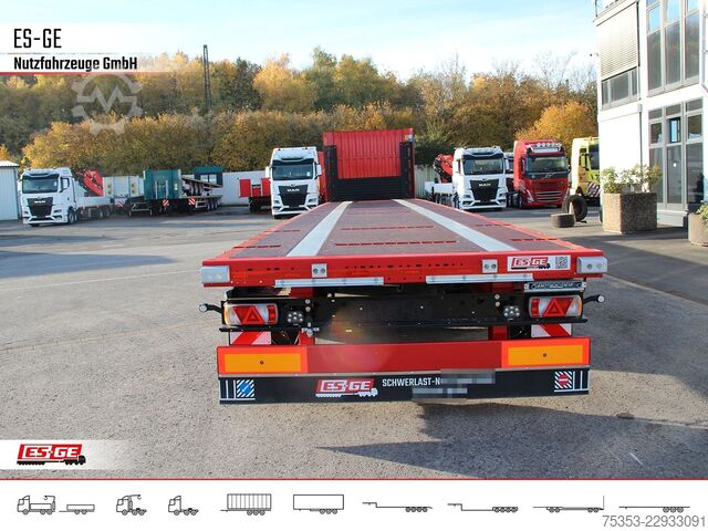 Auflieger mit Arbeitsbühne KÖGEL 3-Achs-Sattelanhänher Multi Chassis