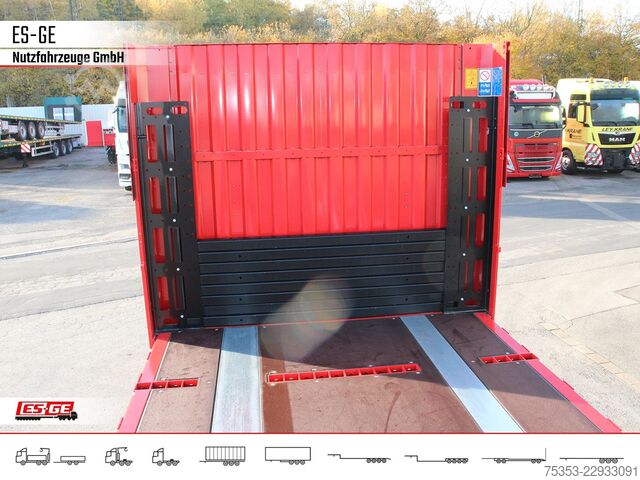 Auflieger mit Arbeitsbühne KÖGEL 3-Achs-Sattelanhänher Multi Chassis