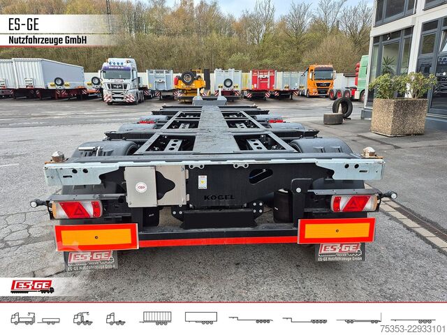 Auflieger-Wechselfahrgestell KÖGEL PORT 45 TRIPLEX Containerchassis