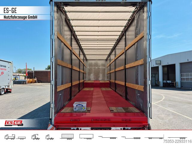 Tieflader-Sattelauflieger FAYMONVILLE MAX Trailer MAX100 Semi-Tieflader Planenaufbau