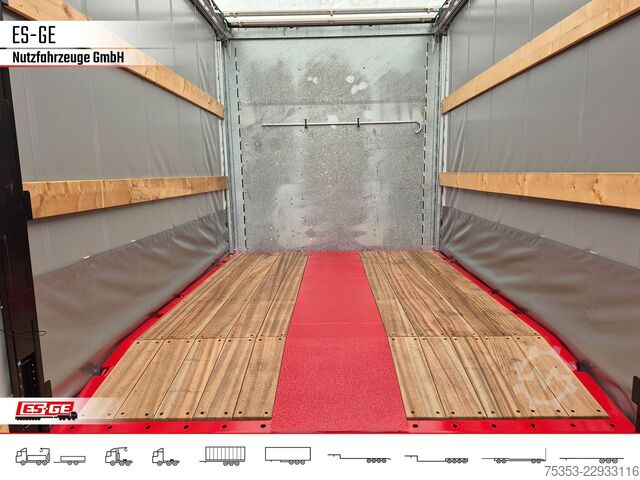 Tieflader-Sattelauflieger FAYMONVILLE MAX Trailer MAX100 Semi-Tieflader Planenaufbau