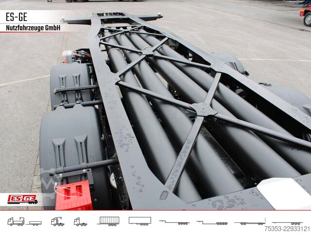 Auflieger-Wechselfahrgestell KÖGEL PORT 20 TANKPLEX Containerchassis