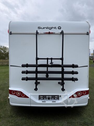 Autocaravana semi-integrada SUNLIGHT Adventure V 66 sehr gepflegt, SAT/TV, Rfk, Alu?