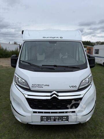 Autocaravana semi-integrada SUNLIGHT Adventure V 66 sehr gepflegt, SAT/TV, Rfk, Alu?