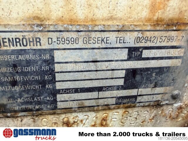 Matala lavetti perävaunu Blomenröhr 688/18000