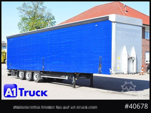 Opin hálf-vagn með segldúk SCHMITZ SCB  24, Mega, Speed Curtain, VDI 2700, deutsche Zulassung