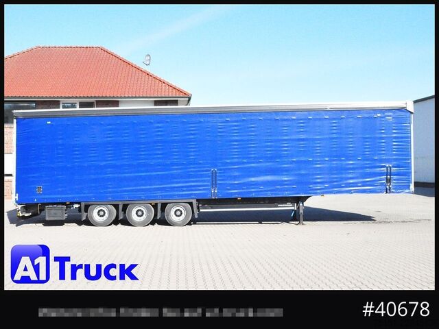 Opin hálf-vagn með segldúk SCHMITZ SCB  24, Mega, Speed Curtain, VDI 2700, deutsche Zulassung