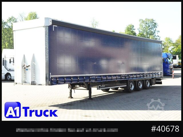 Opin hálf-vagn með segldúk SCHMITZ SCB  24, Mega, Speed Curtain, VDI 2700, deutsche Zulassung