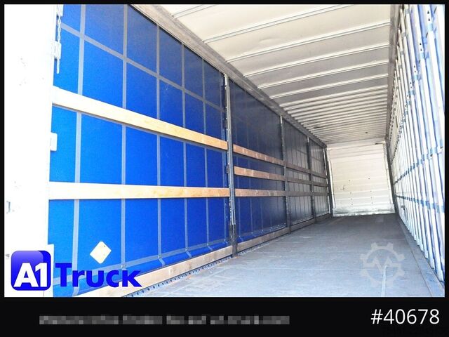 Opin hálf-vagn með segldúk SCHMITZ SCB  24, Mega, Speed Curtain, VDI 2700, deutsche Zulassung