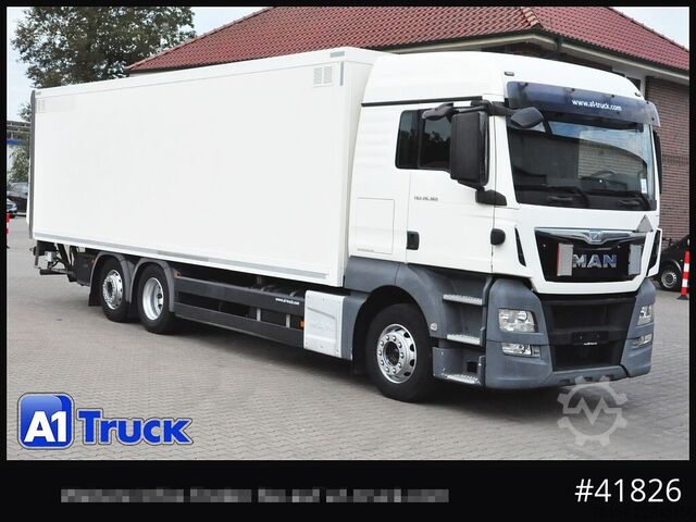 Kassabíll MAN TGX 26.360 LL, LBW Navi Lenkachse L 8,5m