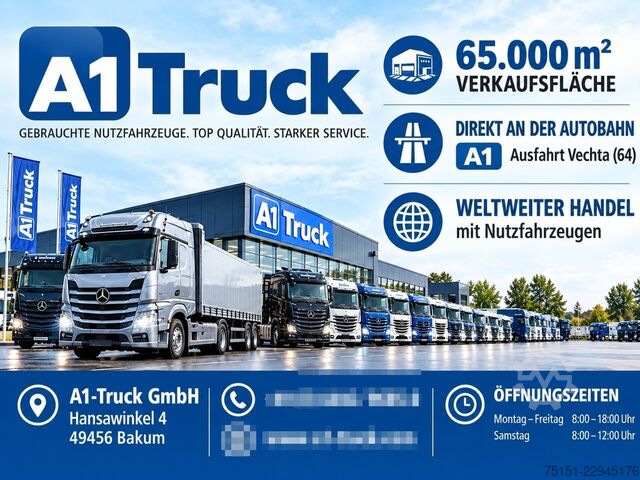 Tippvagns semíhúfur KEMPF SKM 35/3 Kippmulde, Liftachse, Alu,