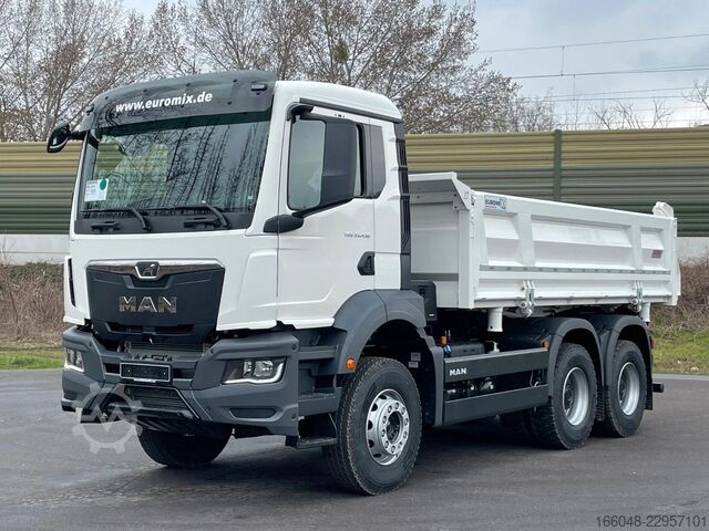 Kipper MAN TGS 33.480 MAN TGS 33.480 BB 6x4 EuromixMTP 3-S...