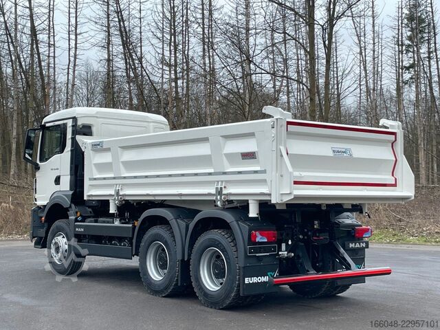 Kipper MAN TGS 33.480 MAN TGS 33.480 BB 6x4 EuromixMTP 3-S...