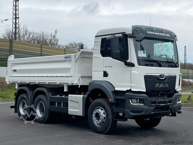 Kipper MAN TGS 33.480 MAN TGS 33.480 BB 6x4 EuromixMTP 3-S...