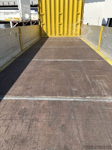 Swap body open Krone Baustoff Wechselbrücke 7,45m Türen