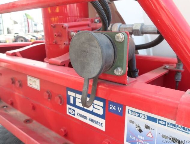 Szállító siló félpótkocsi Kässbohrer Kippsilo SSK 60 60m³ Hydraulik Vakuumschaden