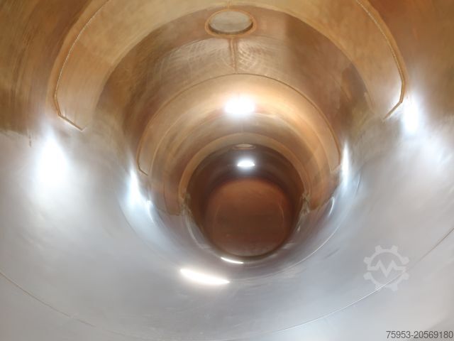 Silo semitrailer Spitzer SK 2760 CAL 60 m³ Kippsilo eigene Hydraulik