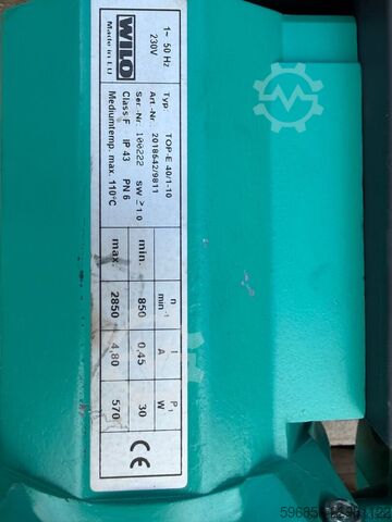  WILO TOP-E 40/1-10 230V elektroniczna DN40 WILO TOP-E 40/1-10 230V elektroniczna DN40