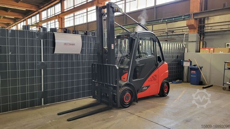 LPG Forklifts Linde H25T-02 // Triplex //  6460mm HH