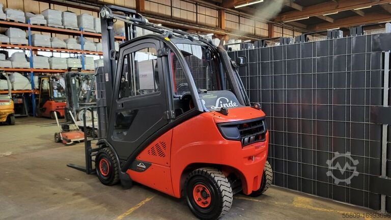 LPG Forklifts Linde H25T-02 // Triplex //  6460mm HH