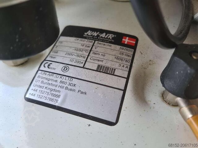 Compressor de ar silencioso Jun-Air OF302-25B Jun-Air OF302-25B