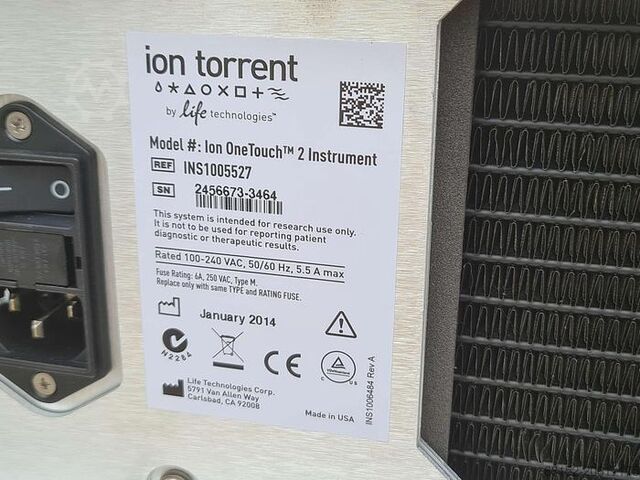 Life Technologies Ion Torrent OneTouch 2 Life Tecnologies OneTouch 2