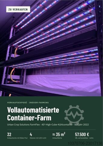 Container farm / Indoor farm hydroponics  