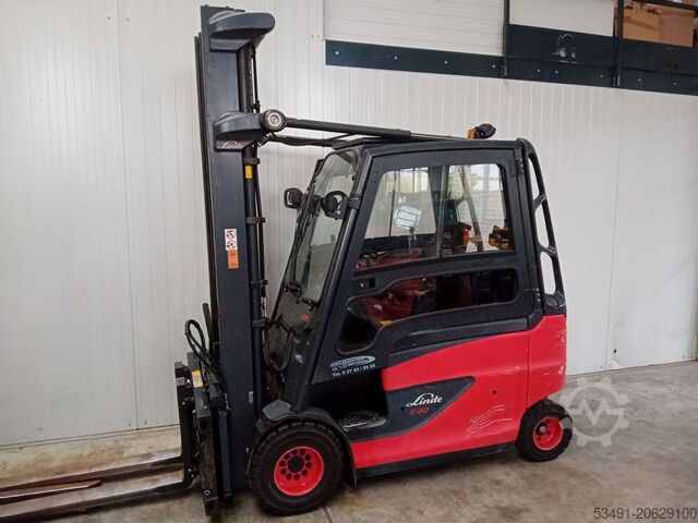 Elektrinis keturių ratų krautuvas Linde E30HL-01/600